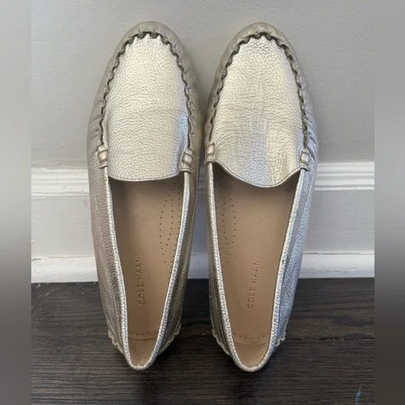 Brand New Cole Haan Metallic Loafer - Picture 3 of 7